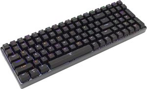 WHITE SHARK WIRELESS/BT/TYPE-C MECHANICAL KEYBOARD RED SWITCH GK-003111 US BLACK KAIKEN WHITE SHARK WIRELESS/BT/TYPE-C MECHANICAL KEYBOARD RED SWITCH GK-003111 US BLACK KAIKEN