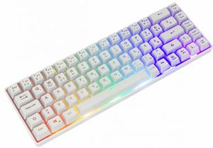 WHITE SHARK RGB GAMING MEMBRANE KEYBOARD RONIN WHITE GK-2201W