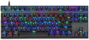 ������������ MOTOSPEED K82 RGB MECHANICAL GAMING KEYBOARD BLACK RED SWITCH
