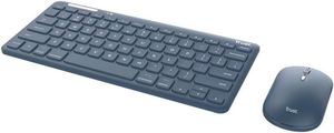 TRUST LYRA WL KEYBOARD & MOUSE BLUE US