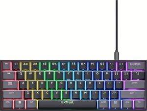 TRUST GXT867 ACIRA 60% MINI GAMING OUTEMU RGB ʼ KEYBOARD US