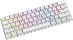 ARMAGGEDDON MECHANICAL KEYBOARD MKA-2C NEO WHITE LINEAR RED SWITCH MKA-2C-NWL