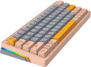 ARMAGGEDDON TRIMODE MECH RGB KEYBOARD LINEAR 63KEYS GMK-100 AUTUMN GMK-100AU