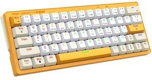 ARMAGGEDDON TRIMODE MECH RGB KEYBOARD LINEAR 63KEYS GMK-100 SUMMER GMK-100SU