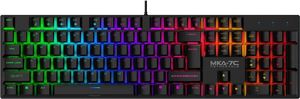 ARMAGGEDDON MECHANICAL KEYBOARD MKA-7C PHYCHEAGLE BLACK MKA-7C-BLK