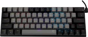 WHITE SHARK MECHANICAL KEYBOARD US BLUE SWITCH WAKIZASHI GREY/BLACK GK-002721