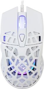 WHITE SHARK RGB GAMING MOUSE GM-5018 WHITE CARADOC-W