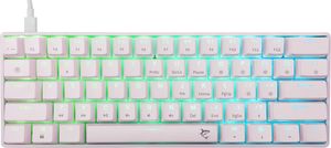 WHITE SHARK MECHANICAL KEYBOARD BLUE SWITCH GK-004221 WHITE SHINOBI-2-W-US-BLUE.SW