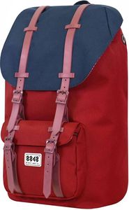 8848 TRAVEL BACKPACK 15,6' UNISEX WATERPROOF BURGUNDY BLUE 111-006-019
