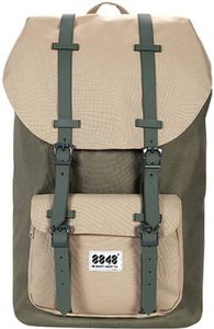8848 TRAVEL BACKPACK 15,6' UNISEX WATERPROOF KHAKI GREEN 111-006-020