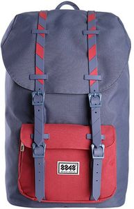 8848 TRAVEL BACKPACK 15,6' UNISEX WATERPROOF BLUE/RED 111-006-011
