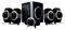 SWEEX 5.1 SUBWOOFER SYSTEM 300 WATT