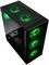 CASE KOLINK OBSERVATORY HF GLASS ARGB MIDI TOWER CASE - BLACK WITH 6 ARGB FANS - 3X140MM & 3X120MM
