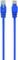 CABLEXPERT PP12-0.25M/B BLUE PATCH CORD CAT.5...
