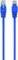 CABLEXPERT PP12-0.25M/B BLUE PATCH CORD CAT.5...
