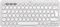  LOGITECH 920-011852 PEBBLE KEYS 2 K380S WIRELESS BLUETOOTH WHITE