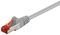 GOOBAY 93371  PATCH CAT.6 S/FTP (PIMF) GREY 0.25M