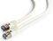 CABLEXPERT PP6-0.5M/W FTP CAT6 PATCH CORD WHI...