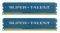 SUPERTALENT T800UX2GC5 2GB (2X1GB) DDR2 PC640...