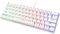 DELTACO GAM-075-W-US GAMING   MINI  RGB US LAYOUT RED SWITCHES 