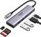 MULTI FUNCTION TYPE-C CONVERTER 6-IN-1 WITH P...