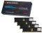 GEIL GB24GB6400C4QC DDR2 4GB (4X1GB) BLACK DR...