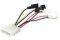 ZALMAN ZM-MC1 POWER ADAPTER 4-PIN TO 4 X 3-PI...