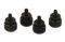 SHARKOON THUMB SCREWS BLACK 4 PACK
