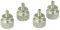 SHARKOON THUMB SCREWS SILVER 4 PACK