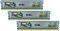 GEIL GU36GB1800C8TC DDR3 6GB (3X2GB) PC3-1440...