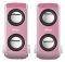 TRUST PORTABLE NOTEBOOK SPEAKERS PINK