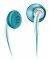 PHILIPS SHE3652 BLUE IN-EAR NECKSTRAP HEADPHONES