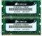 CORSAIR CMSO4GX3M2A1333C9 4GB (2X2GB) SO-DIMM DDR3 PC3-10666 (1333MHZ) DUAL CHANNEL KIT