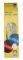 AKASA FD-45-NS ROUND FLOPPY CABLE 45CM NEON STRING BLUE
