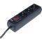 HAMA 30392 3WAY SOCKET STRIP   BLAC...