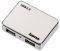 HAMA 54108 USB 2.0 HUB 1:4 IVORY/CHROME BUS P...