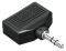 HAMA 43353 AUDIO ADAPTER 3.5MM PLUG STEREO 2 ...