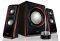 SWEEX 2.1 SPEAKER SYSTEM ARENA BLACK RED