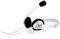 SWEEX LIGHTWEIGHT HEADSET WHITE/SILVER