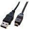 USB A TO USB MINI B 4PIN CABLE HIGH SPEED 1.8...