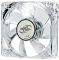 DEEPCOOL XFAN 80L/R 80MM TRANSPARENT FAN WITH RED LED