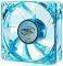 DEEPCOOL XFAN 80U B/G 80MM UV BLUE FAN WITH GREEN LED