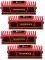 CORSAIR CMZ16GX3M4X1866C9R VENGEANCE XMP 16GB (4X4GB) PC3-14900 QUAD CHANNEL KIT RED