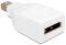 DELOCK ADAPTER DISPLAYPORT MINI TO DISPLAYPORT WHITE