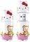 MIMOBOT HELLO KITTY 8GB TEDDY BEAR USB2.0 FLASH DRIVE