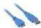 SHARKOON MICRO USB3.0 CABLE 3M BLUE