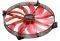 AEROCOOL SILENT MASTER RED LED FAN 200MM