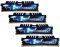 G.SKILL F3-10666CL7Q-16GBXH 16GB (4X4GB) DDR3 PC3-10666 1333MHZ RIPJAWSX QUAD CHANNEL KIT