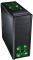 MS-TECH CA-0270GR XERXES BLACK WITH GREEN LED...