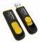 ADATA DASHDRIVE UV128 8GB USB3.0 FLASH DRIVE BLACK/YELLOW